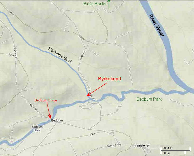 Location of Byrkeknott